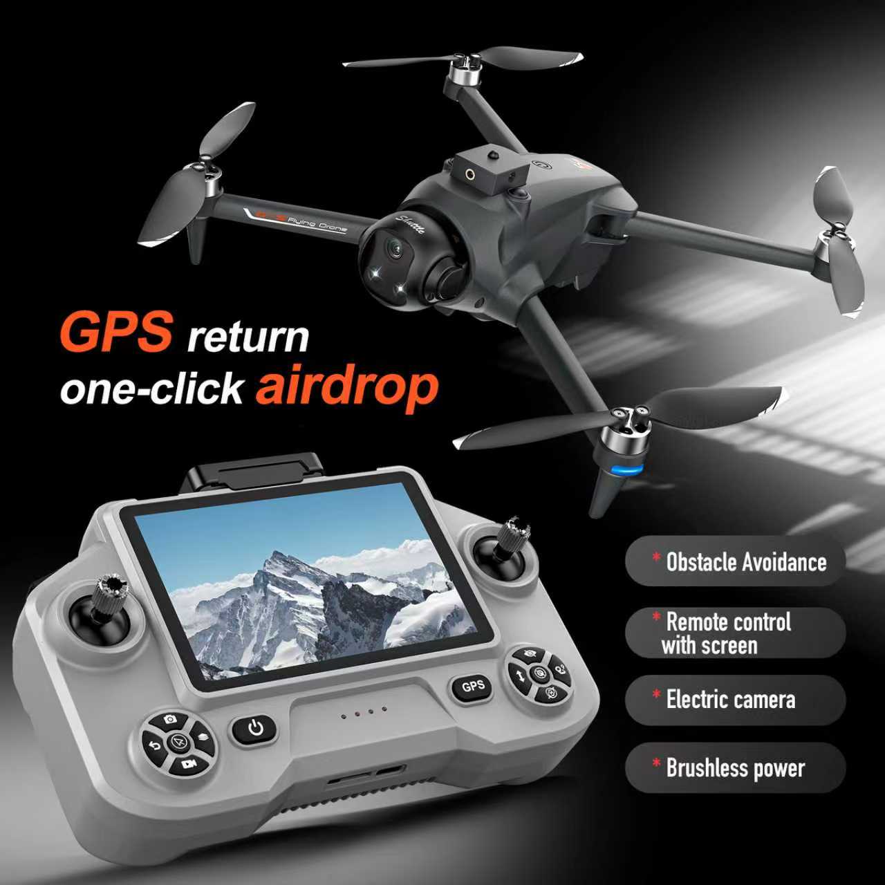 Jjrc Drone X12 - YL059 FPV GPS 쿼드콥터 드론 8K