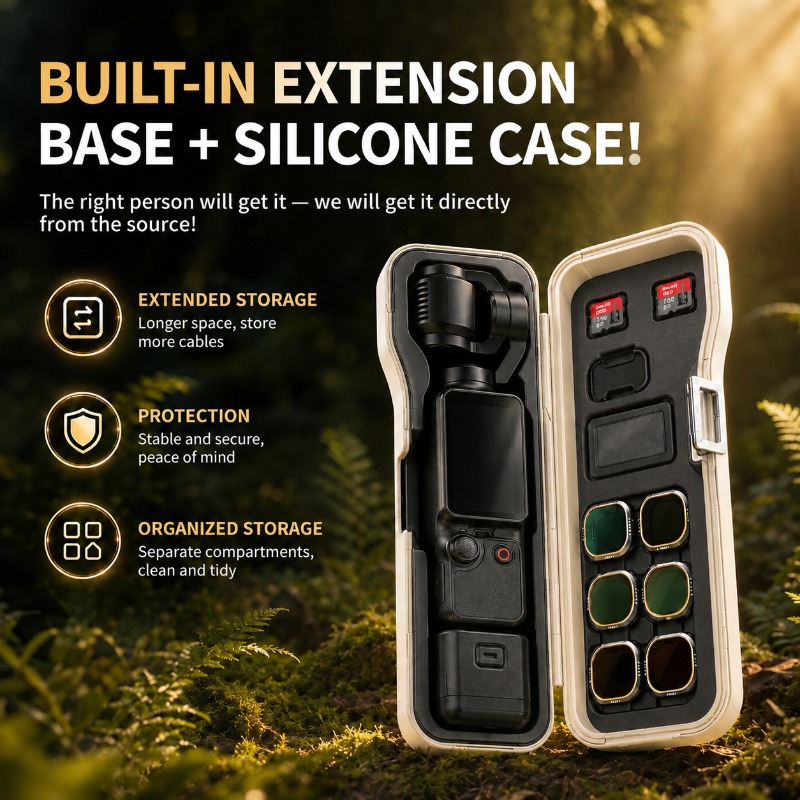 DJI Osmo Pocket 4용 3축 짐벌 카메라용  - Drone Gimbal Case 리뷰 및 가격