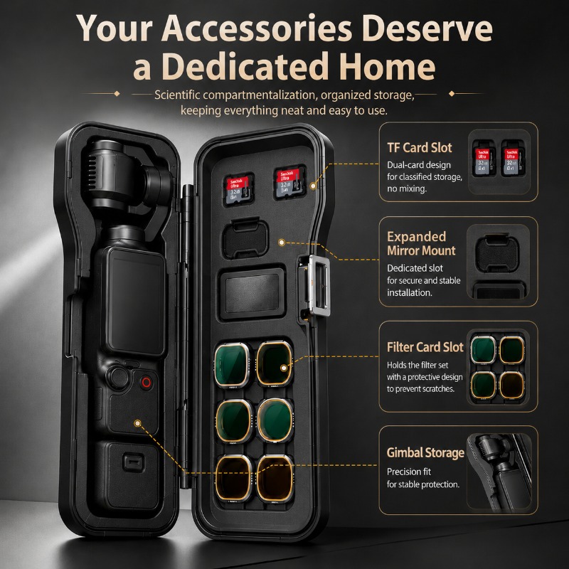 DJI Osmo Pocket 4용 3축 짐벌 카메라용  - Drone Gimbal Case 리뷰 및 가격